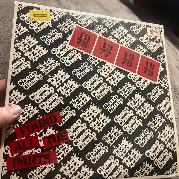 Cheap Trick Found all The Parts 10” EP & Bonus 45 RPM Everything Works. Rare NM - Picture 2 of 12